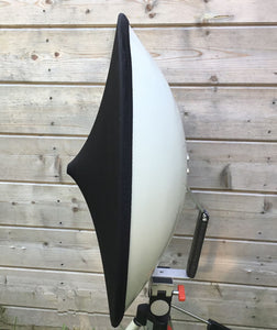 Wind Shield for Parabolic Reflector